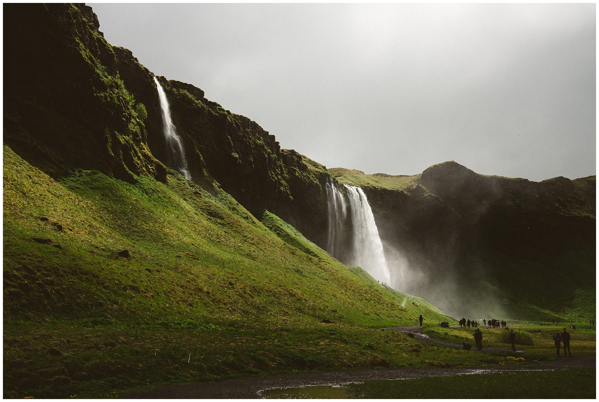 Iceland, Iceland wedding photographer, destination wedding photographer, travel photography, bc wedding photographer, Vancouver wedding photographer, Ronnie Lee Hill Photography, waterfall, south coast Iceland, ring road